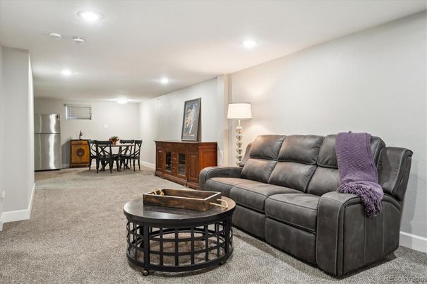 Dining room, Interior, Kitchen, Living room, Recessed Lighting, Stainless Steel Appliances