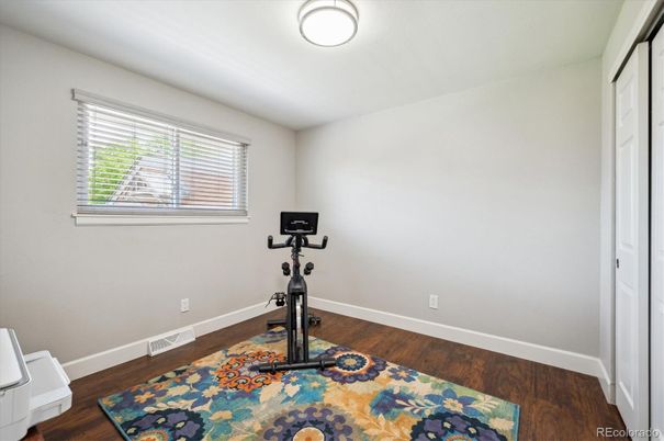 Fitness Equipment, Interior, Wood Texture Flooring