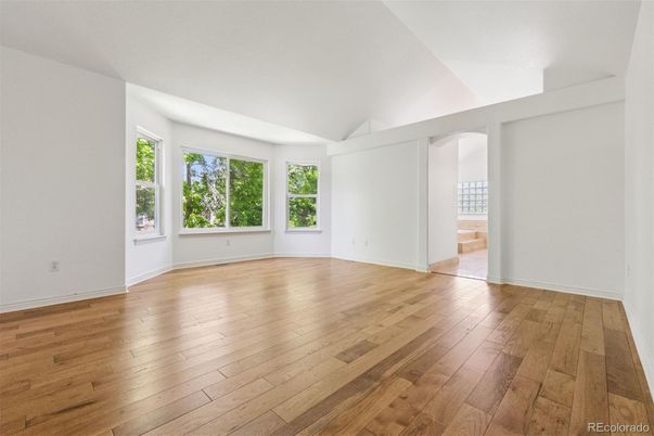 Empty room, Interior, Wood Texture Flooring