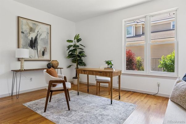 Home Office, Interior, Wood Texture Flooring