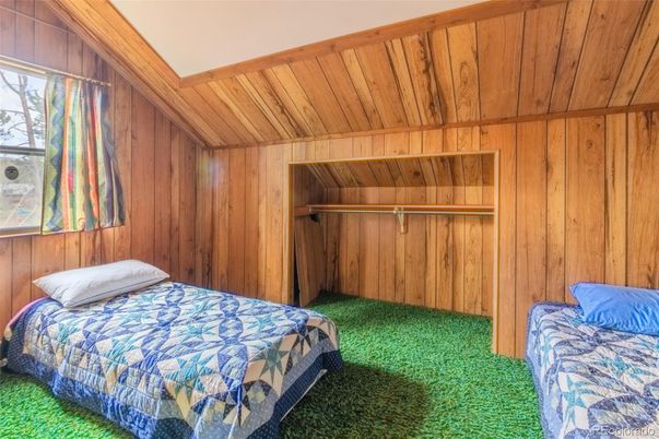 Bedroom, Interior, Wooden Ceilings, Wooden Walls