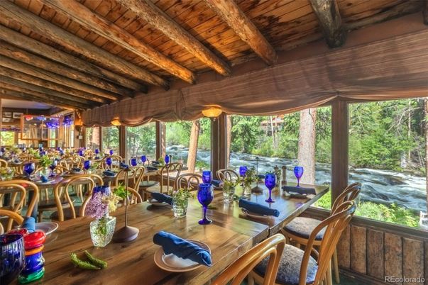 Dining room, Interior, Wooden Beams, Wooden Ceilings