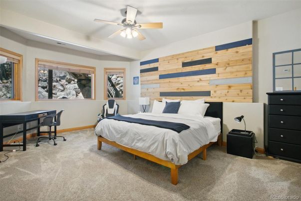 Bedroom, Interior, Wooden Walls