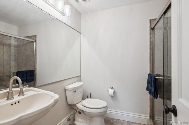 Bathroom, Glass Shower, Interior
