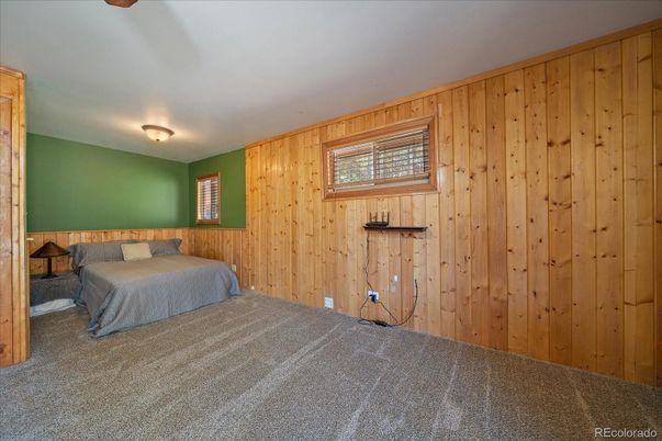 Bedroom, Interior, Wooden Walls