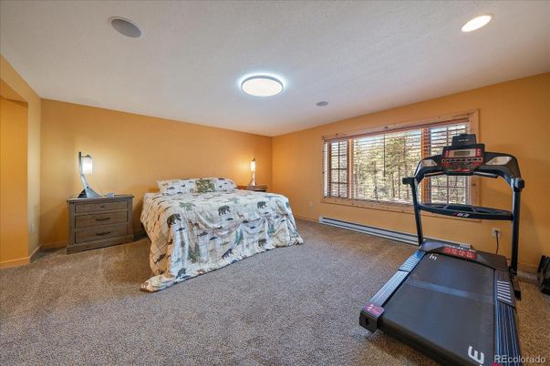 Bedroom, Fitness Equipment, Interior, Recessed Lighting