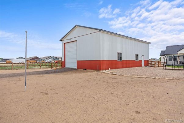 Backyard, Detached Garage, Exterior