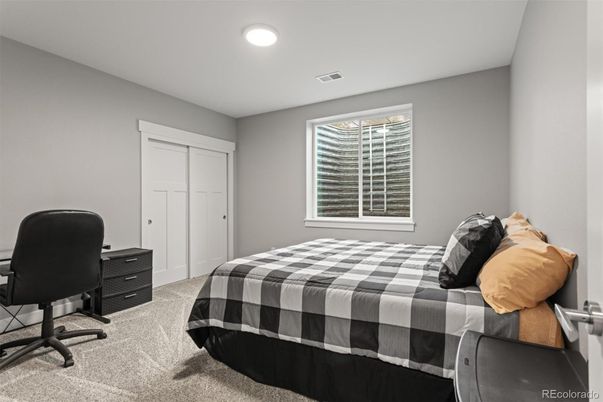 Bedroom, Home Office, Interior, Recessed Lighting