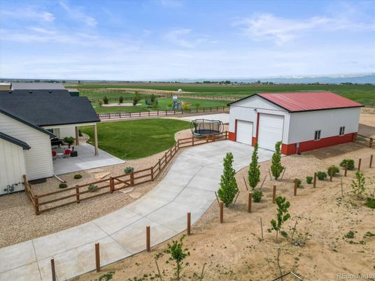 Backyard, Detached Garage, Exterior