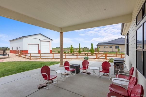 Backyard, Detached Garage, Exterior