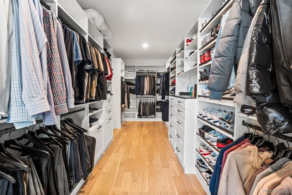 Interior, Recessed Lighting, Walk-in Closets, Wood Texture Flooring