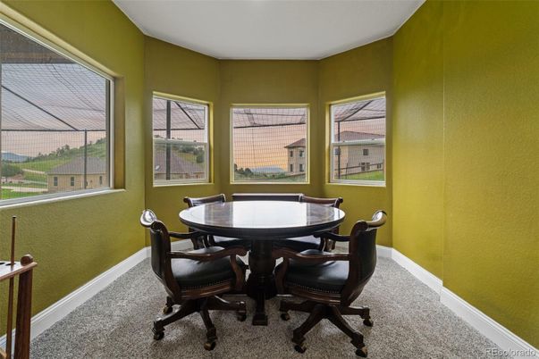 Dining room, Interior