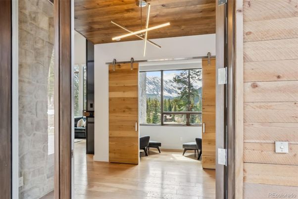 Interior, Recessed Lighting, Wooden Ceilings, Wood Texture Flooring, Wooden Walls