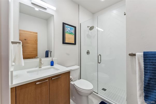 Bathroom, Glass Shower, Interior