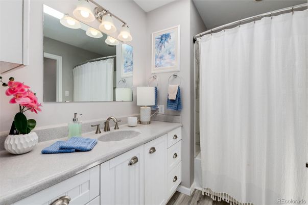 Bathroom, Interior, Wood Texture Flooring