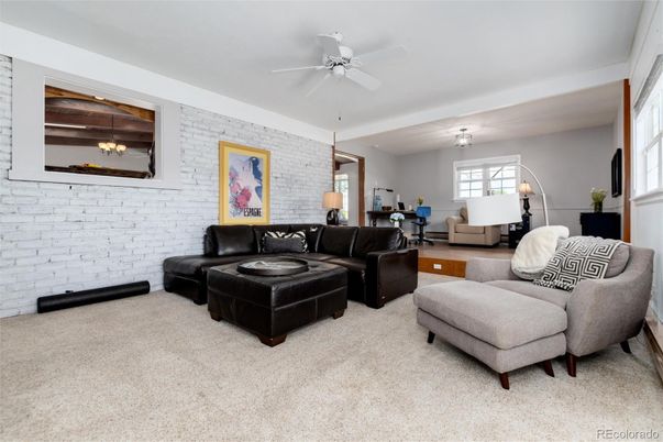 Dining room, Interior, Living room, Stone Walls