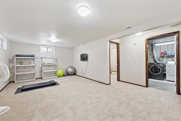 Fitness Equipment, Interior, Utility Closets, Washer