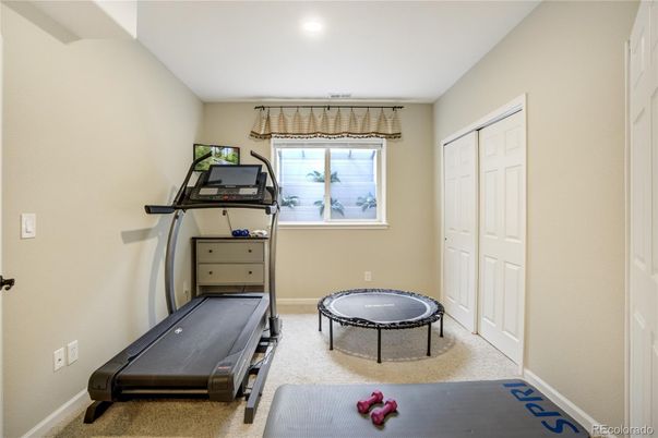 Fitness Equipment, Interior, Recessed Lighting
