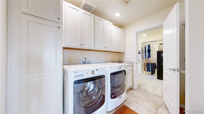 Interior, Recessed Lighting, Washer