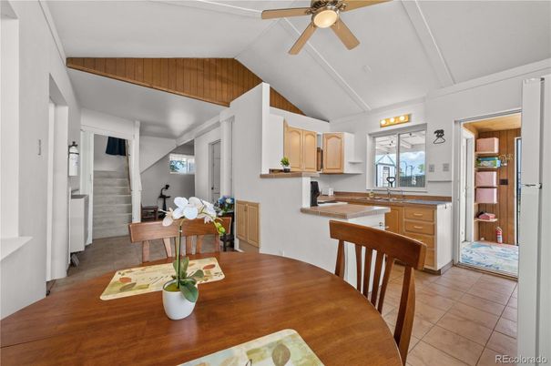 Dining room, Interior, Kitchen