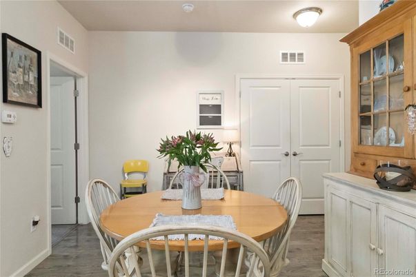 Dining room, Interior, Wood Texture Flooring
