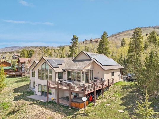 Backyard, Exterior, Hot Tub, Solar Panels