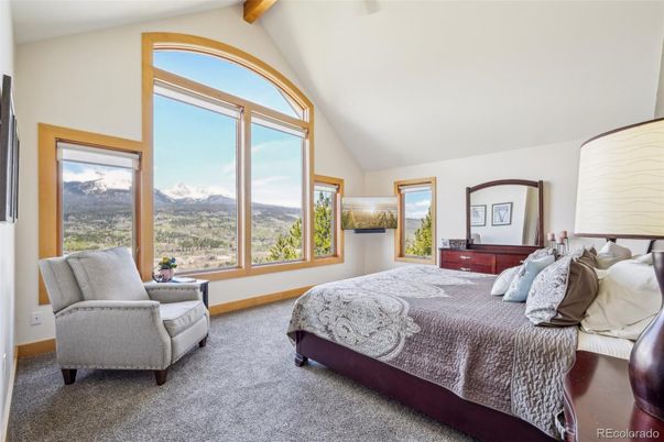 Bedroom, Interior, Wooden Beams