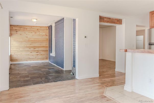 Empty room, Interior, Wood Texture Flooring, Wooden Walls
