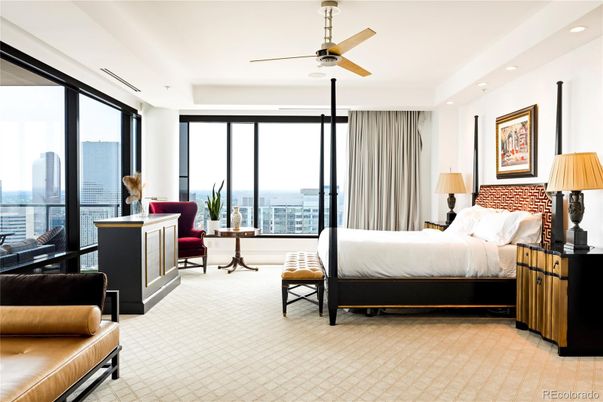 Bedroom, Interior, Recessed Lighting, Water