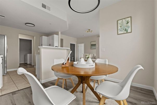 Dining room, Interior, Wood Texture Flooring