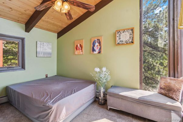 Bedroom, Interior, Wooden Beams, Wooden Ceilings