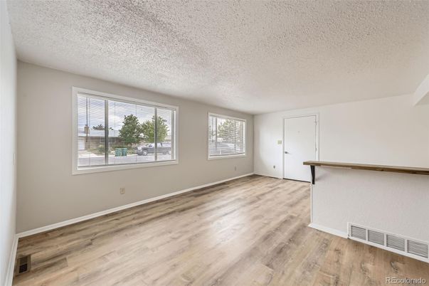 Empty room, Interior, Wood Texture Flooring