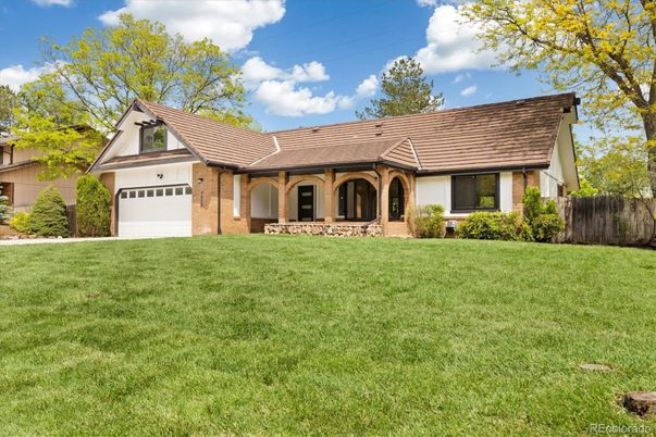 Attached, Backyard, Exterior, Facade, Tudor Revival