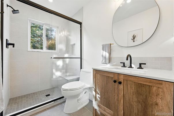 Bathroom, Glass Shower, Interior