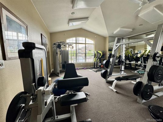 Fitness Equipment, Gym, Interior