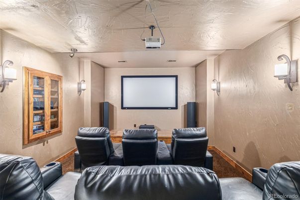 Home Theatre Room, Interior, Projection Screen, Theatre Room