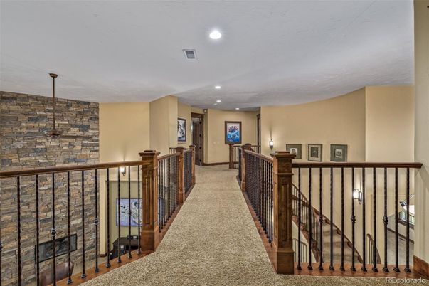 Interior, Recessed Lighting, Stone Walls