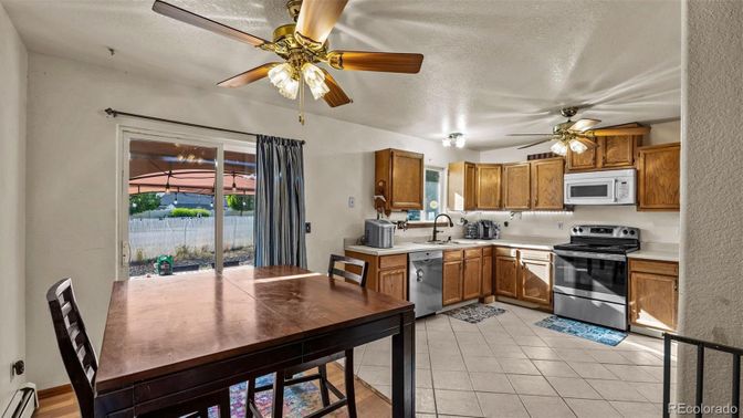 Dining room, Interior, Kitchen
