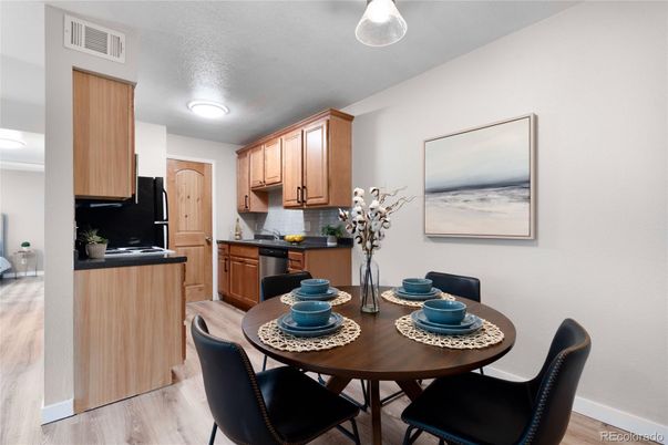 Dining room, Interior, Kitchen, Wood Texture Flooring
