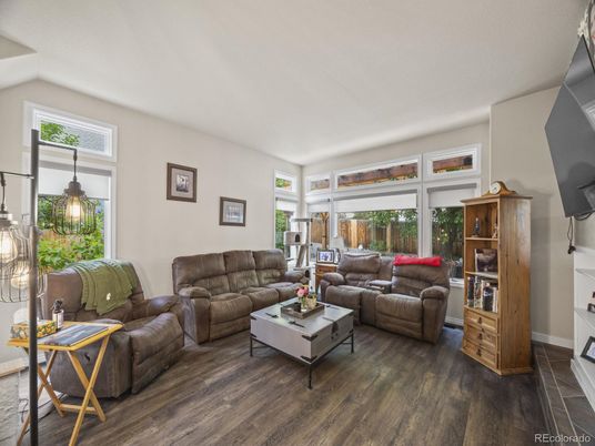 Interior, Living room, Pendant Lights, Wood Texture Flooring