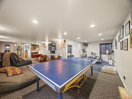 Fitness Equipment, Game Room, Interior, Recessed Lighting