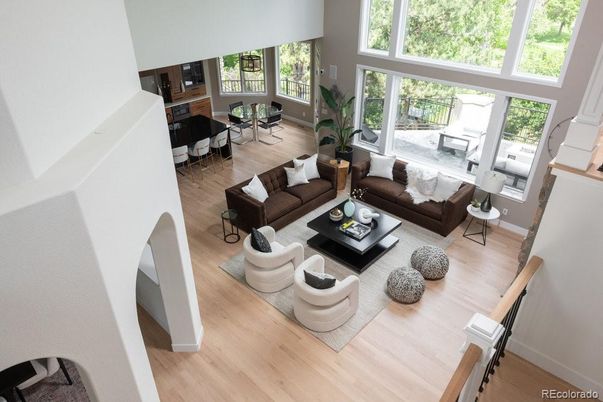 Dining room, Interior, Living room, Wood Texture Flooring