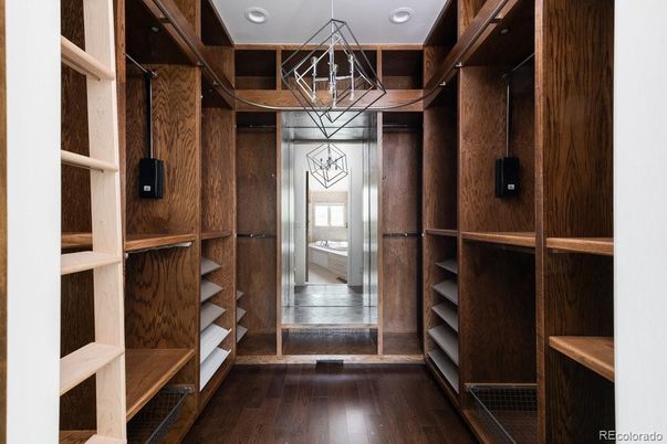 Interior, Recessed Lighting, Walk-in Closets, Wood Texture Flooring