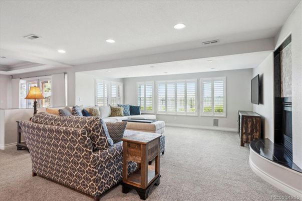 Bedroom, Interior, Living room, Recessed Lighting