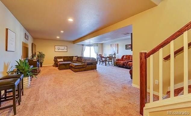 Dining room, Interior, Living room, Recessed Lighting
