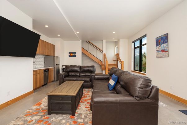 Interior, Kitchen, Living room, Recessed Lighting