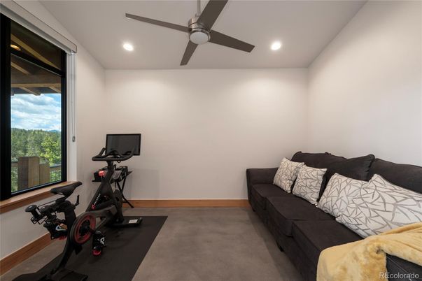 Fitness Equipment, Interior, Recessed Lighting