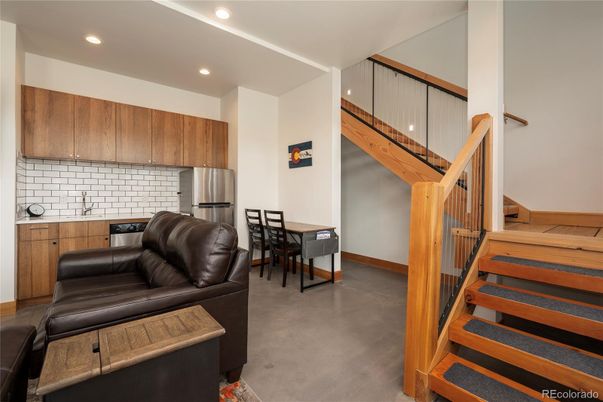 Dining room, Interior, Kitchen, Recessed Lighting