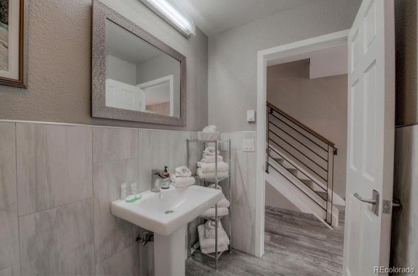 Bathroom, Interior, Wood Texture Flooring