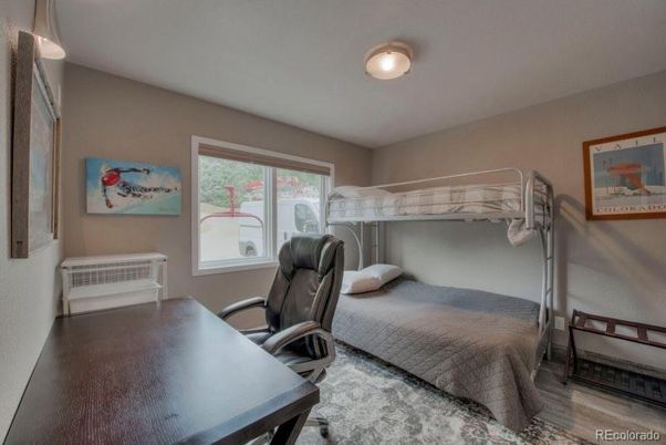 Bedroom, Home Office, Interior, Wood Texture Flooring